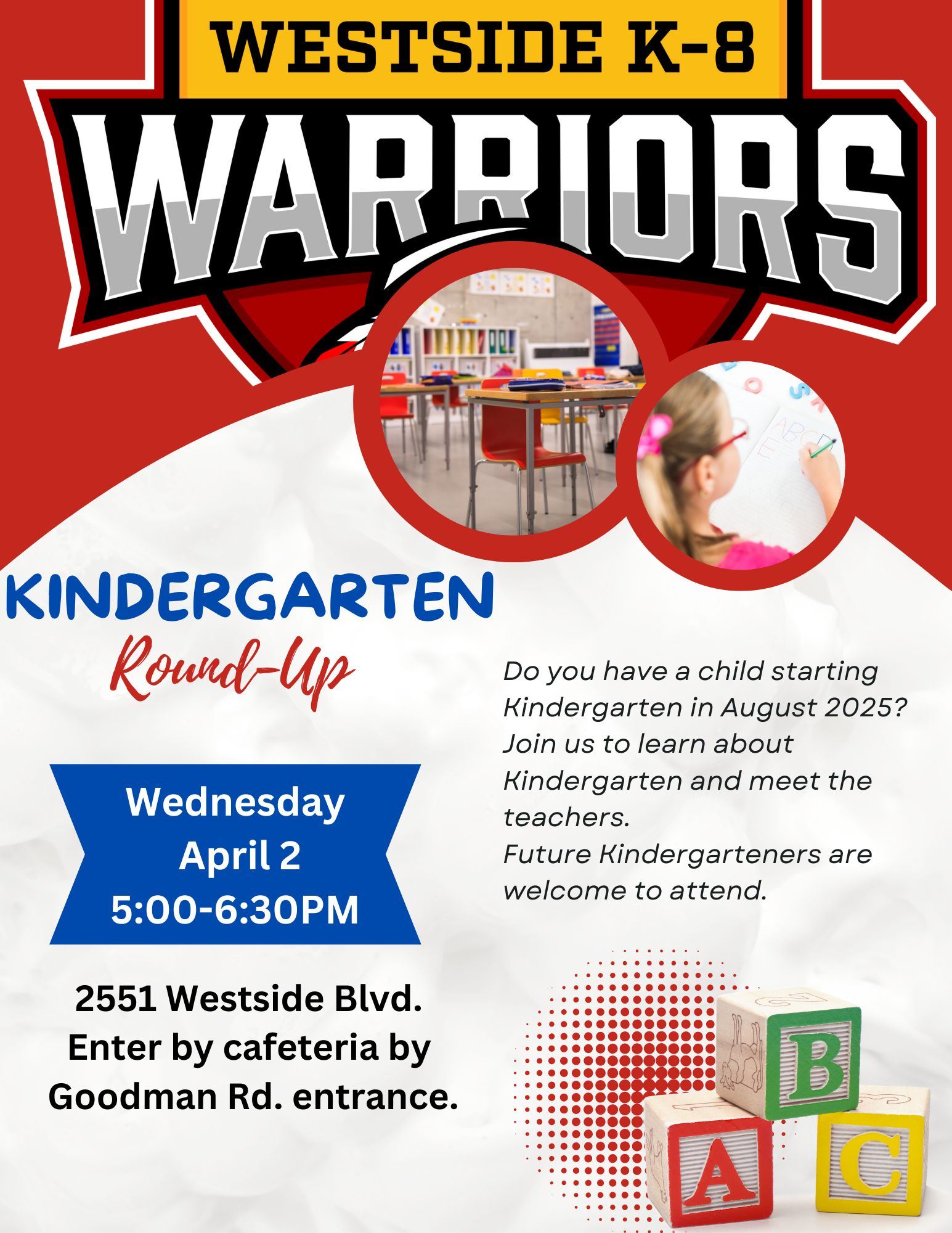  Kindergarten RoundUp